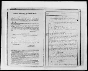 130 vues  - Commune de Gensac-sur-Garonne. 1 D 4 : registre des délibérations du conseil municipal, 1878, 15 mai-1889, 26 mai (ouvre la visionneuse)