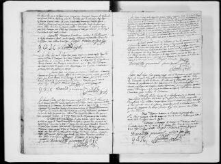 163 vues  - Commune de Montégut-Lauragais. 1 D 1 : registre des délibérations du conseil municipal, 1790, 25 mars-1833, (?) mars (ouvre la visionneuse)