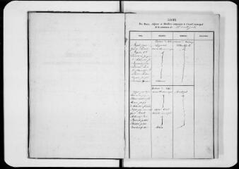 104 vues  - Commune de Montégut-Lauragais. 1 D 4 : registre des délibérations du conseil municipal, 1854, 7 mai-1867, 9 septembre (ouvre la visionneuse)