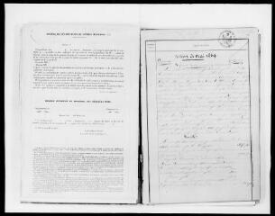 62 vues - Commune de Fustignac. 1 D 3 : registre des délibérations du conseil municipal, 1869, 30 mai-1875, 3 octobre (ouvre la visionneuse)