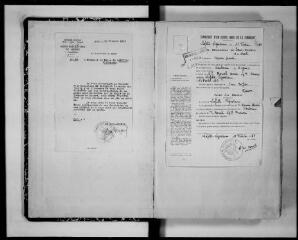 290 vues  - Commune de Lafitte-Vigordane. 1 D 8 : registre des délibérations du conseil municipal, 1927, 23 avril-1955, 29 avril (ouvre la visionneuse)