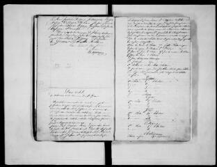 92 vues  - Commune de Saint-Ignan. 1 D 1 : registre des délibérations du conseil municipal, 1829, 21 janvier-1838, 11 mai (ouvre la visionneuse)
