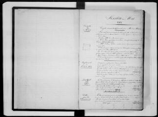 211 vues  - Commune de Mauzac. 1 D 5 : registre des délibérations du conseil municipal, 1866, 20 mai-1892, 13 novembre (ouvre la visionneuse)