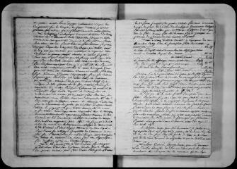 147 vues Commune de Lespugue. 1 D 2 : registre des délibérations du conseil municipal, 1821, 26 décembre-1837, 5 novembre (en début de registre : livre des mutations an X (voir 1 G 4)