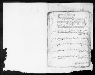 158 vues Commune de Poucharramet. 1 S 7 : impôts, comptes consulaires, 1710-1719