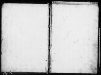 66 vues - Commune de Saccourvielle. 1 G 2 : Livre terrier, par Jean Bostian, arpenteur de Loudenvielle, permission de la cour des aides de Montauban. IV-54 folios. Registre relié cuir ancien, 1759-1765 (ouvre la visionneuse)