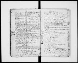 92 vues Commune d'Arnaud-Guilhem. 1 D 3 : registre des délibérations du conseil municipal, 1838-1856