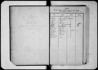 101 vues - Commune de Villaudric. 1 D 6 : registre des délibérations du conseil municipal, 1859, 6 novembre-1868, 9 mai (ouvre la visionneuse)
