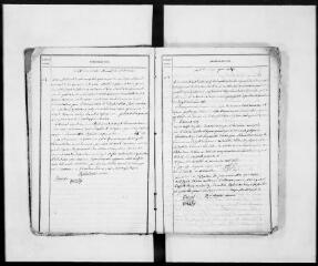 106 vues  - Commune de Saint-Rustice. 1 D 2 : registre des délibérations du conseil municipal, 1838, 8 juillet-1860,12 août (début) (ouvre la visionneuse)