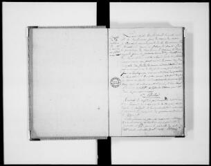 205 vues  - Commune de Boussens. 1 D 2 : registre des délibérations du conseil municipal, 1831, 8 mai-1853, 9 janvier21 mai. (ouvre la visionneuse)
