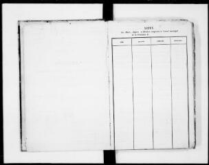 106 vues  - Commune d\'Aurin. 1 D 1 : registre des délibérations du conseil municipal, 1838, 9 mai -1871, 28 juin (ouvre la visionneuse)