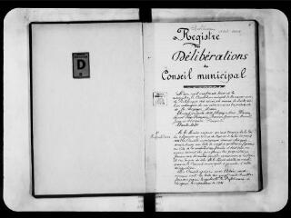 161 vues  - Commune de Pechbusque. 1 D 5 : registre de délibérations, 1903-1929 (ouvre la visionneuse)