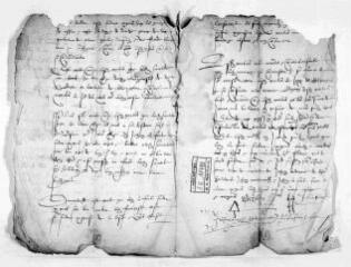 421 vues Notaires de Toulouse, 1580-1589, contrats de mariage séparés.