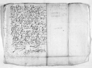 394 vues Notaires de Toulouse, 1640-1649, contrats de mariage séparés.