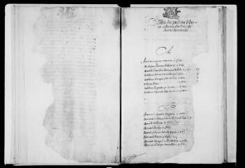 101 vues  - Commune de Sainte-Livrade. 1 G 1 : compoix de 1688. Registre relié plein parchemin restauré, 5-94 folios (ouvre la visionneuse)