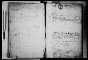 87 vues  - Commune de Merville, 1 G 2 : muancier, 1740-[1817]. Registre relié parchemin, 201 feuillets (ouvre la visionneuse)