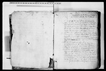 236 vues Commune d'Auriac-sur-Vendinelle. 1 D 2 : registre des délibérations du conseil municipal, 1638, 18 avril-1653, 13 juillet
