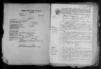 221 vues Aigrefeuille : naissances, mariages, décès, 1832-1862. (collection du greffe)