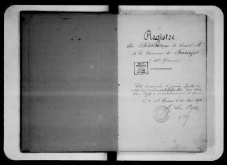 146 vues  - Commune de Francazal. 1 D 2 : registre des délibérations du conseil municipal, 1878, 15 mai-1909, 10 avril (ouvre la visionneuse)