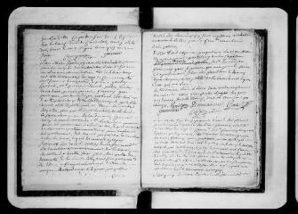155 vues  - Commune de Saussens. 1 D 1 : registre des délibérations consulaires, 1740, 13 novembre-1788, 15 avril (ouvre la visionneuse)