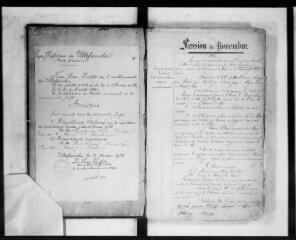 207 vues - Commune de Juzes. 1 D 11 : registre des délibérations du conseil municipal, 1868, 29 novembre-1911, 29 novembre (ouvre la visionneuse)