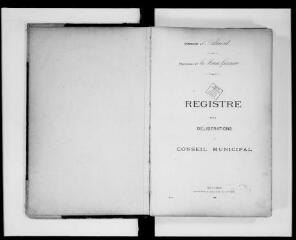 333 vues  - Commune de Calmont. 1 D 9 : registre des délibérations du conseil municipal, 1902, 16 février-1937, 14 mars (ouvre la visionneuse)