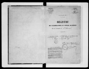 119 vues  - Commune de Saint-Sauveur. 1 D 8 : registre des délibérations du conseil municipal, 1877, 9 septembre-1891, 14 mai (ouvre la visionneuse)