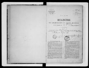 137 vues  - Commune de Saint-Sauveur. 1 D 9 : registre des délibérations du conseil municipal, 1891, 19 novembre-1904, 20 février (ouvre la visionneuse)