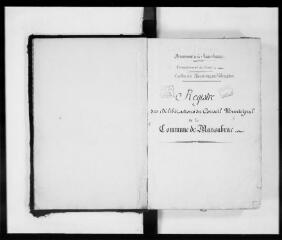 259 vues  - Commune de Massabrac. 1 D 5 : registre des délibérations du conseil municipal, 1892, 22 mai-1937, 5 décembre (ouvre la visionneuse)
