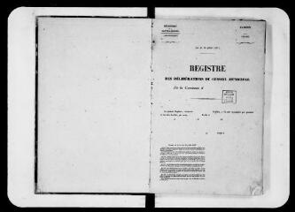 117 vues  - Commune de Saint-Léon. 1 D 12 : registre des délibérations du conseil municipal, 1879, 6 juin (suite)-1886, 8 mars (ouvre la visionneuse)