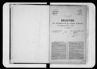 108 vues  - Commune de Saint-Léon. 1 D 13 : registre des délibérations du conseil municipal, 1886, 18 mai-1893, 14 mai (ouvre la visionneuse)