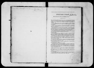 76 vues Commune de Fontenilles. 1 G 7 : Livre des mutations, 1819-1831