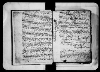 303 vues Commune d'Alan. 1 D 1 : registre de délibérations, 1751-1789
