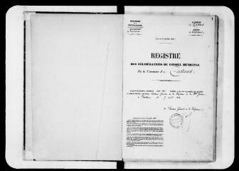 119 vues  - Commune de Castanet-Tolosan. 1 D 8 : Registre de délibérations, 1884-1896. Registre relié dos toile noire (ouvre la visionneuse)