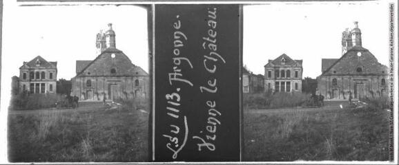 2 vues  - LSU 1113. Argonne. Vienne-le-Château. - Paris : La Stéréoscopie Universelle, [entre 1914 et 1918]. - Photographie (ouvre la visionneuse)