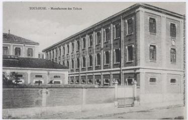 2 vues  - Toulouse. Manufacture des Tabacs. - [s.l], [s.n], marque O.D.P. 31, [entre 1920 et 1950]. - Carte postale (ouvre la visionneuse)