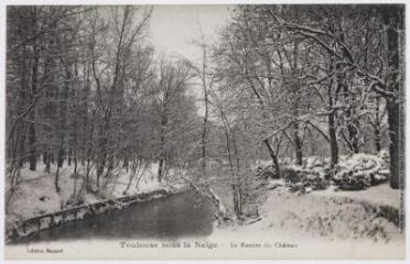 2 vues  - Toulouse sous la neige : le ramier du château. - Toulouse : édition Bayard, [entre 1920 et 1950]. - Carte postale (ouvre la visionneuse)