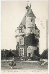 2 vues - 16. Chenonceaux : le château : la tour des Marques. - [s.l.] : L.L., tampon de la poste du 27 avril 1909. - Carte postale (ouvre la visionneuse)