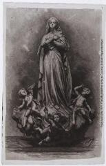 2 vues  - Vierge d\'Oliva à l\'église de Banyuls[-sur-Mer]. - Toulouse : maison Labouche frères, [entre 1900 et 1920]. - Photographie (ouvre la visionneuse)