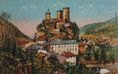 1 vue - 39. Foix vu de Montgausy [Montgauzy]. - Toulouse : éditions Pyrénées-Océan, Labouche frères, [entre 1937 et 1950]. - Carte postale (ouvre la visionneuse)