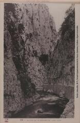 1 vue Vallée de l'Aude. 22. Gorges de Saint-Georges, près Axat / [photographie Amédée Trantoul (1837-1910)]. - Toulouse : phototypie Labouche frères, marque LF, [1934]. - Carte postale