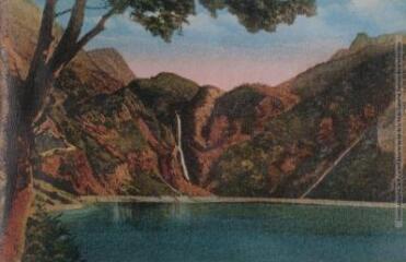 1 vue - 713. Luchon : le lac d\'Oô. - Toulouse : éditions Pyrénées-Océan, Labouche frères, [entre 1930 et 1950]. - Carte postale (ouvre la visionneuse)