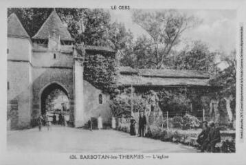 1 vue  - Le Gers. 626. Barbotan-les-Thermes : l\'église. - Toulouse : édition Pyrénées-Océan, Labouche frères, [entre 1937 et 1950]. - Carte postale (ouvre la visionneuse)