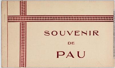 1 vue - Souvenir de Pau. - Toulouse : éditions Labouche frères, [entre 1930 et 1937]. - Carnet (ouvre la visionneuse)