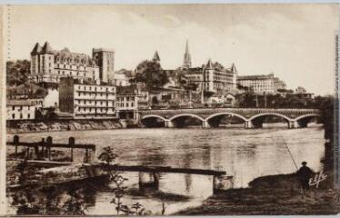 1 vue - 6. Pau : vue générale sur le Gave. - Toulouse : éditions Labouche frères, Pyrénées-Océan, marque Elfe, [entre 1937 et 1950]. - Carte postale (ouvre la visionneuse)