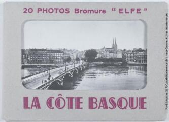 1 vue  - La Côte Basque. 20 photos bromure \'Elfe\'. - Toulouse : éditions Labouche frères, [entre 1948 et 1960]. - Carnet (ouvre la visionneuse)