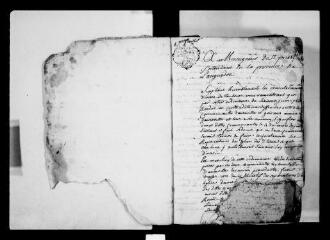 195 vues Commune d'Aureville. 1 D 1 : registre des délibérations consulaires, 1762, 4 novembre-1783, 25 mars