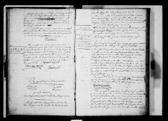 120 vues Commune d'Auzeville-Tolosane. 1 D 2 : registre des délibérations du conseil municipal, an II-1831