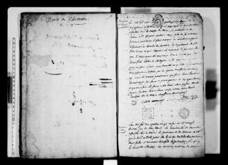 98 vues Commune d'Aucamville. 1 D 2 : registre des délibérations du conseil municipal, 1791-1829