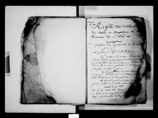 89 vues  - Commune de Noé. 1 Q 2 : registre des délibérations du bureau de bienfaisance, 1818-1843 (ouvre la visionneuse)